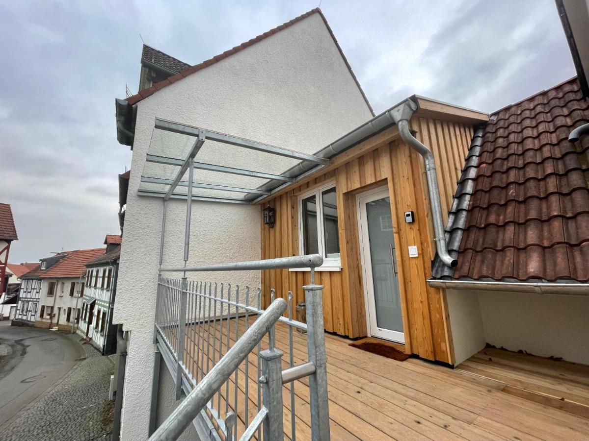 Ferienwohnung Kirchblick Hungen Bagian luar foto